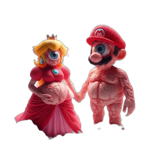 dress, crown, mask, creature transparent PNG cut-out