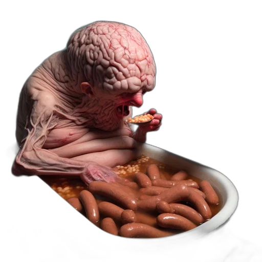 food, creature, animal, robot transparent PNG cut-out