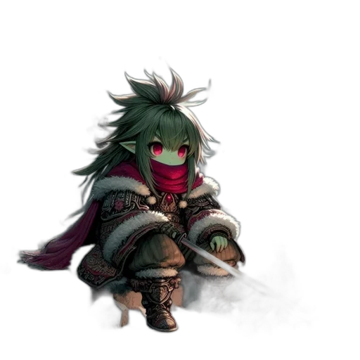 dragon, mask, weapon, sword transparent PNG cut-out