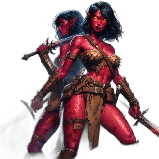 concept art, fantasy art, comic book art, pixel art transparent PNG cut-out
