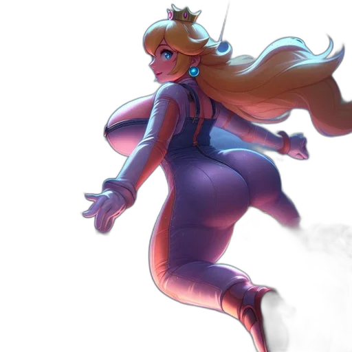 dress, dragon, staff, concept art transparent PNG cut-out