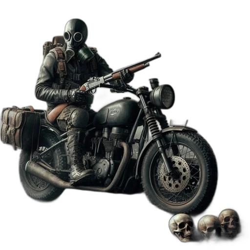 weapon, jacket, animal, concept art transparent PNG cut-out