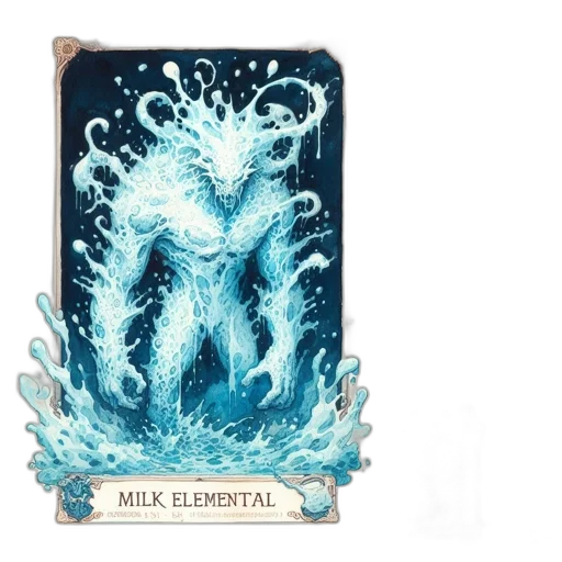 concept art, fantasy art, blue, aquatic transparent PNG cut-out