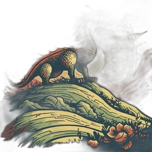 dragon, mask, creature, face transparent PNG cut-out