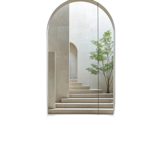 building, tree, furniture, umbrella transparent PNG cut-out