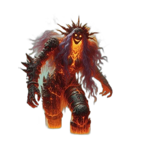 creature, staff, mask, concept art transparent PNG cut-out