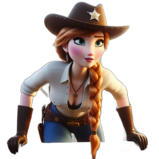 hat, staff, weapon, 3d render transparent PNG cut-out