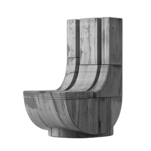 furniture, crown, shoes, 3d render transparent PNG cut-out