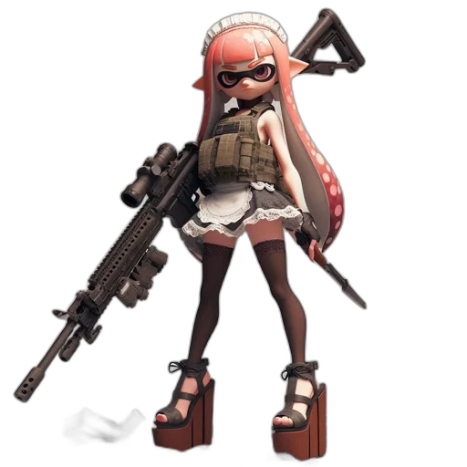 weapon, staff, animal, dress transparent PNG cut-out