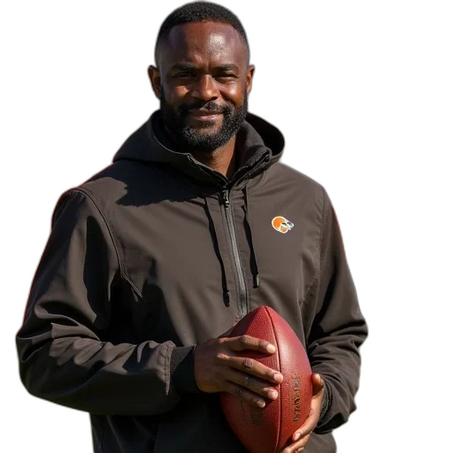 jacket, staff, cleveland, browns transparent PNG cut-out