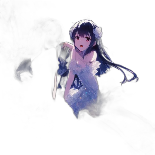 dress, dragon, creature, weapon transparent PNG cut-out