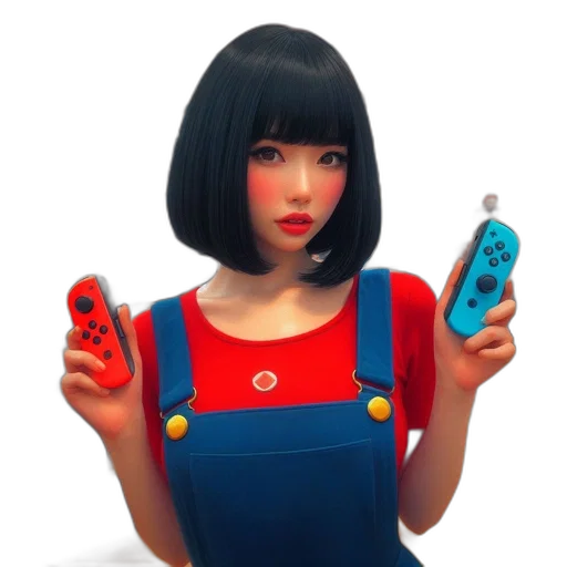 robot, dress, weapon, staff transparent PNG cut-out