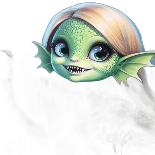 mask, dragon, face, creature transparent PNG cut-out