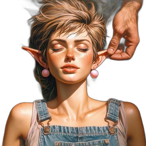 face, jewelry, mask, staff transparent PNG cut-out