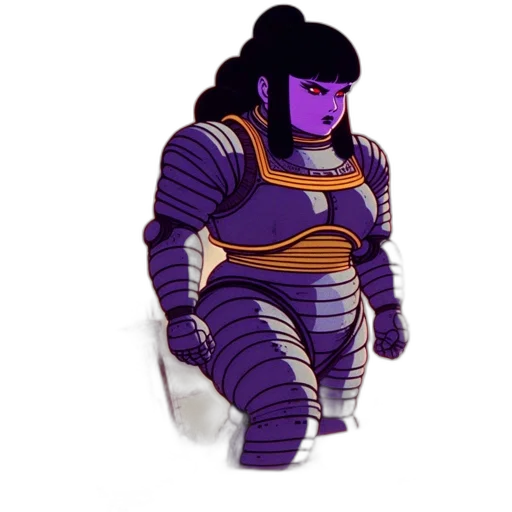 robot, jewelry, staff, creature transparent PNG cut-out