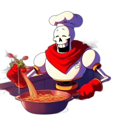 food, robot, staff, crown transparent PNG cut-out