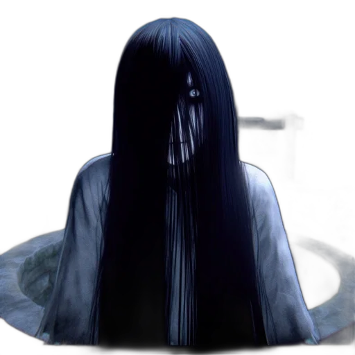hair, mask, creature, face transparent PNG cut-out