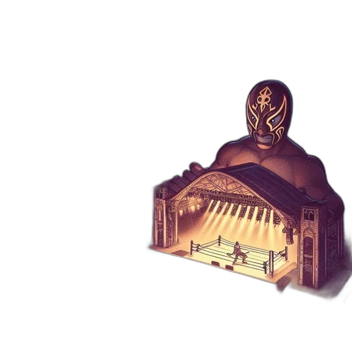 building, crown, concept art, 3d render transparent PNG cut-out