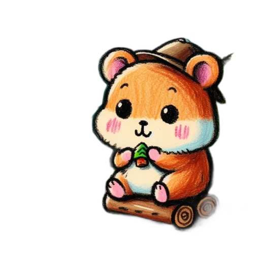 animal, staff, hat, concept art transparent PNG cut-out