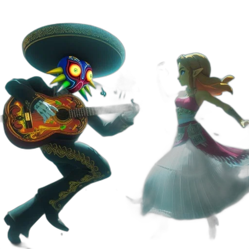 concept art, 3d render, fantasy art, pixel art transparent PNG cut-out