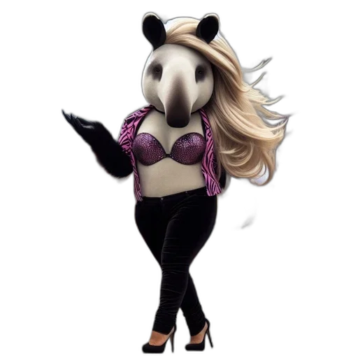 animal, creature, mask, dress transparent PNG cut-out