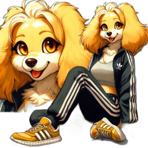animal, jacket, concept art, pixel art transparent PNG cut-out