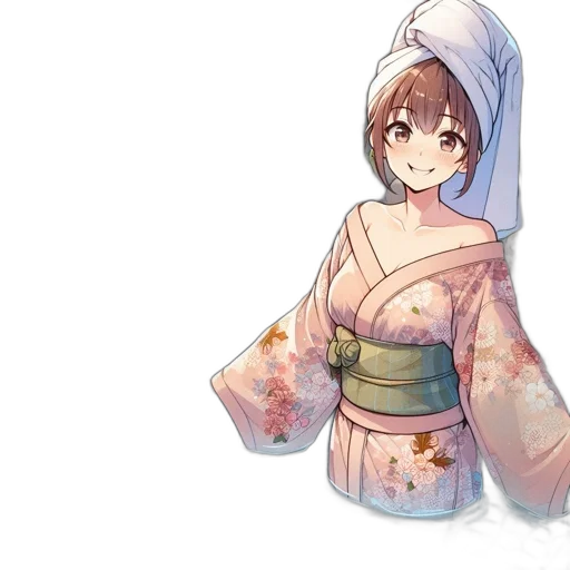 dress, staff, flower, weapon transparent PNG cut-out