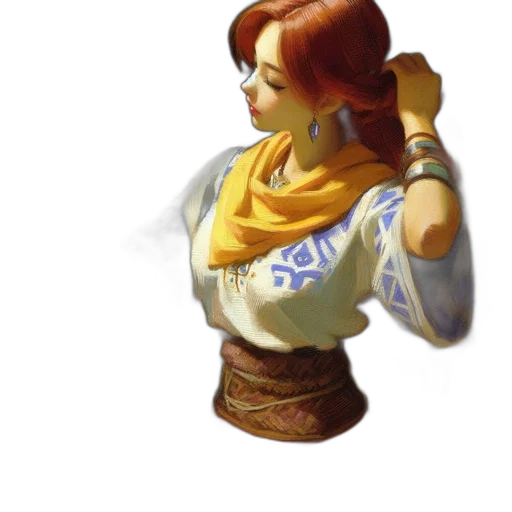 staff, sword, dress, jewelry transparent PNG cut-out