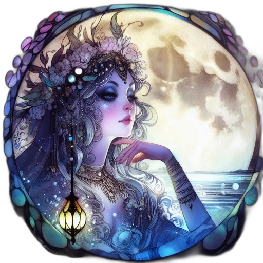 jewelry, mask, fantasy art, concept art transparent PNG cut-out