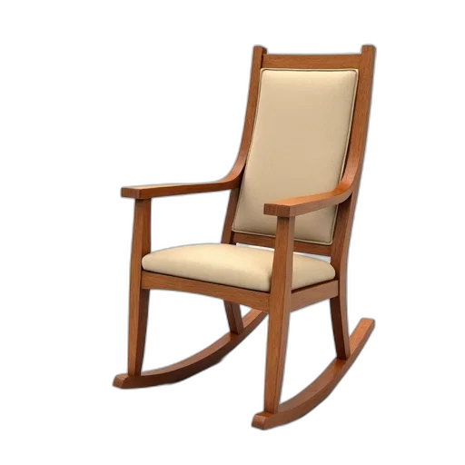 furniture, 3d render, photorealistic, wooden transparent PNG cut-out