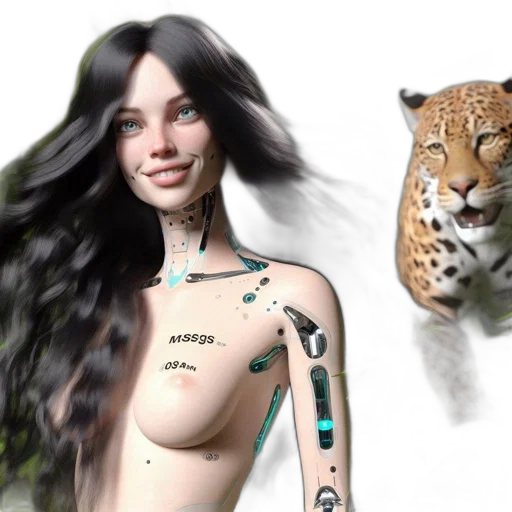 animal, fantasy art, concept art, photorealistic transparent PNG cut-out