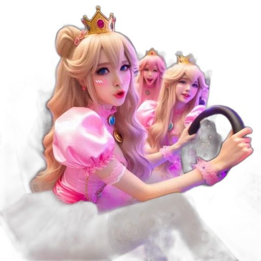 crown, fantasy art, concept art, 3d render transparent PNG cut-out