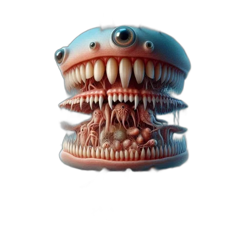 creature, mask, jewelry, hat transparent PNG cut-out
