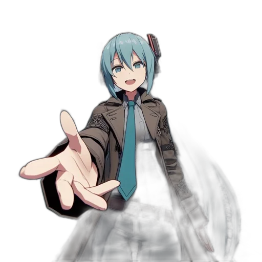 staff, jacket, weapon, creature transparent PNG cut-out