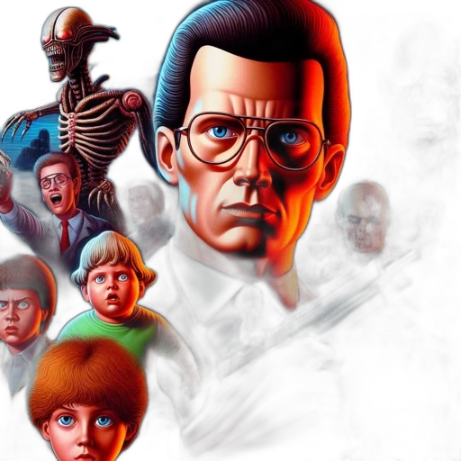 concept art, comic book art, 3d render, illustration transparent PNG cut-out