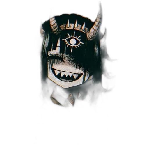 mask, creature, face, dragon transparent PNG cut-out