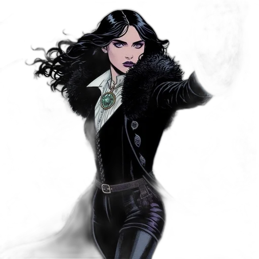 comic book art, concept art, fantasy art, cartoon transparent PNG cut-out