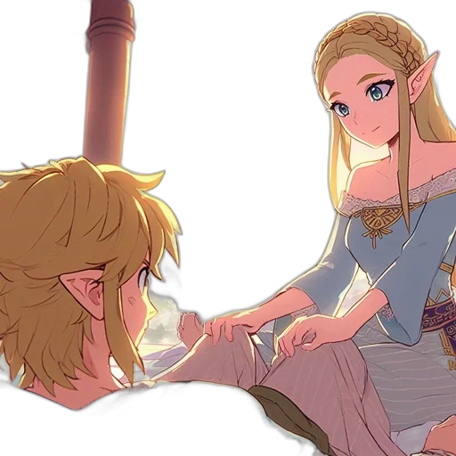 sword, crown, dress, concept art transparent PNG cut-out