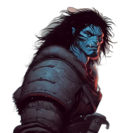 face, creature, mask, concept art transparent PNG cut-out