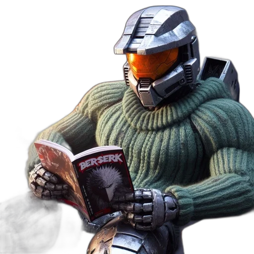 robot, weapon, comic book art, concept art transparent PNG cut-out