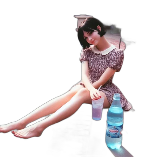 dress, robot, bottle, shoes transparent PNG cut-out