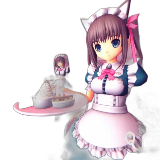 robot, food, staff, dress transparent PNG cut-out