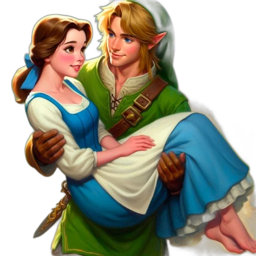 fantasy art, pixel art, concept art, oil painting transparent PNG cut-out