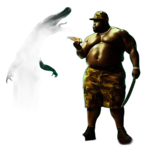 creature, weapon, animal, staff transparent PNG cut-out