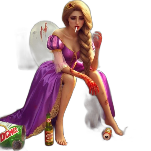 dress, concept art, 3d render, fantasy art transparent PNG cut-out