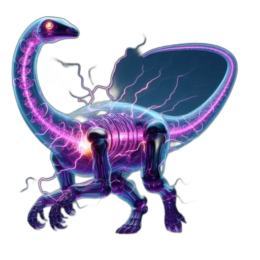 dragon, creature, animal, staff transparent PNG cut-out