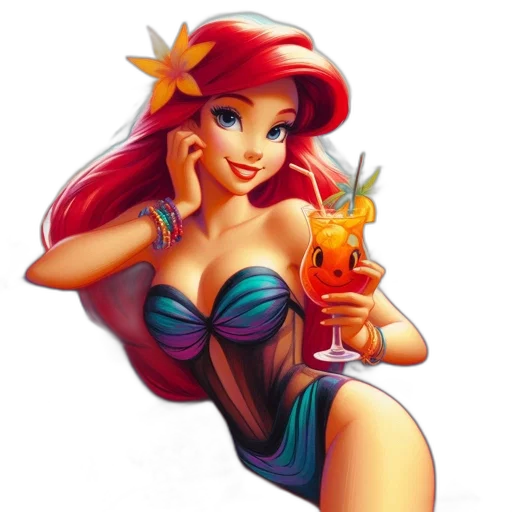 cartoon, fantasy art, concept art, photorealistic transparent PNG cut-out