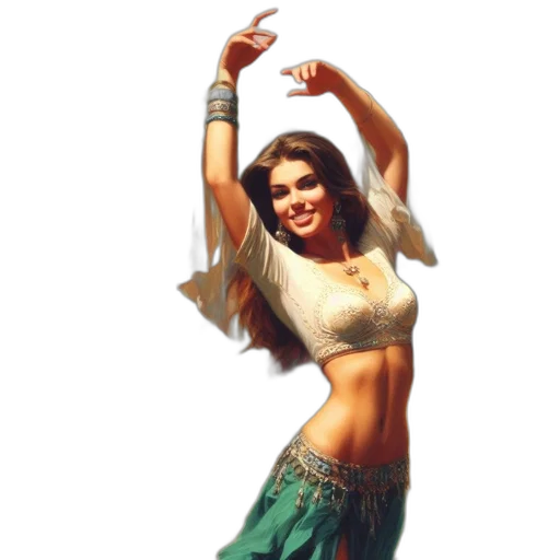 jewelry, fantasy art, oil painting, concept art transparent PNG cut-out