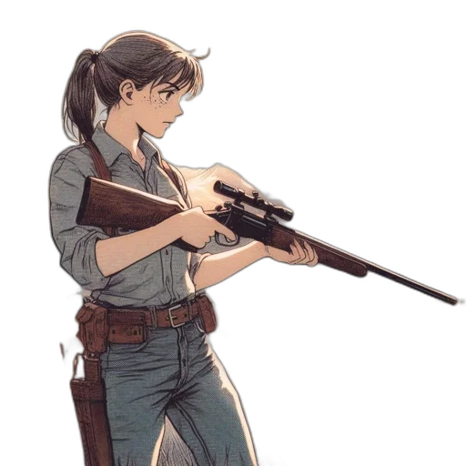 weapon, staff, animal, sword transparent PNG cut-out