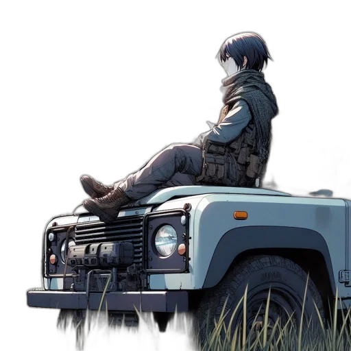 car, robot, weapon, animal transparent PNG cut-out